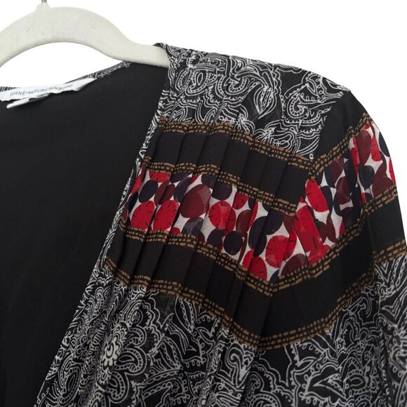 Diane Von Furstenberg Bianka Silk Wrap Dress - Picture 4 of 7